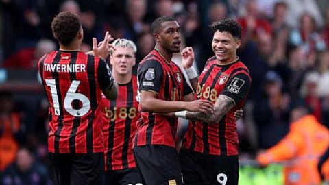 Bournemouth celebrate