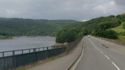 The Snake Road bridge over Ladybower