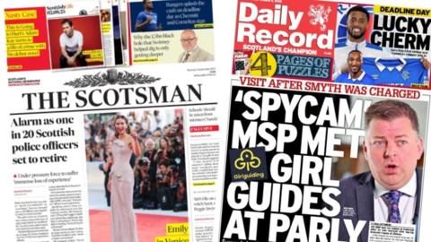 Front pages