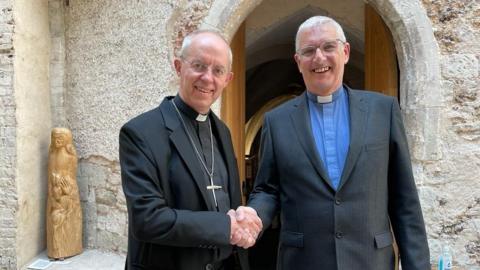 Most Rev Justin Welby and Rt Rev Dr Iain Greenshields