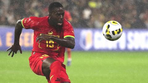 Inaki Williams in action for Ghana