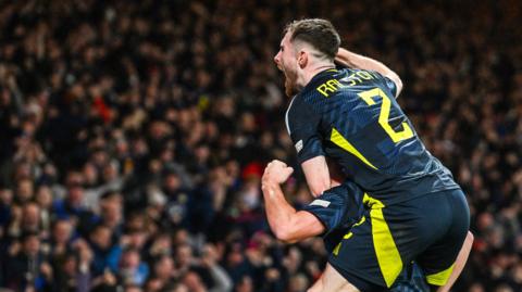 Scotland celebrate