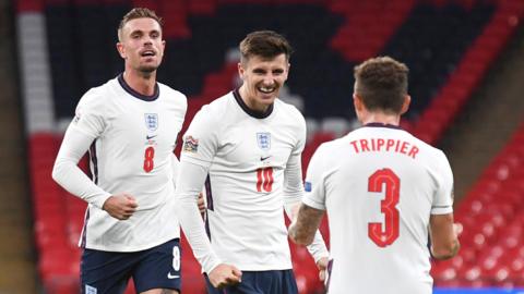 Mason Mount celebrates