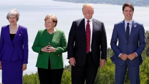 G7 leaders