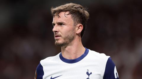 Tottenham midfielder James Maddison