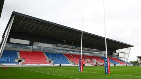 A view of Salford Community Stadium, home of Salford Red Devils