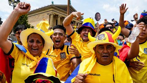 Ecuador fans
