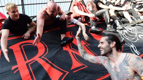 Union Berlin celebrate