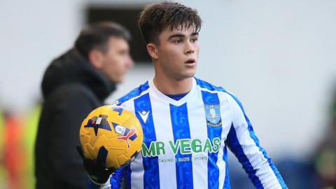Harry Amass in action for Sheffield Wednesday
