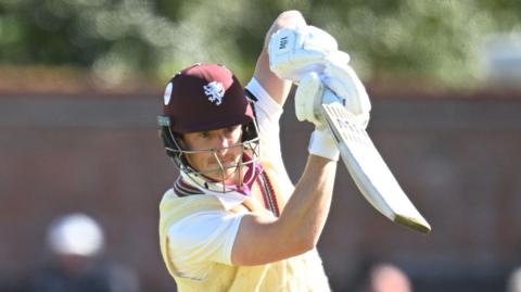 Tom Abell hit a century for Somerset