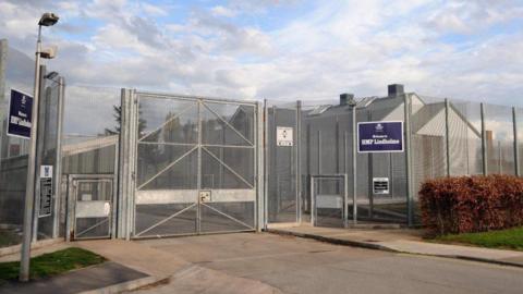 File photo dated 01/05/08 of a general view of Lindholme Prison near Doncaster. The picture shows a high fence surrounding a building. A blue sign reads "Welcome to HMP Lindholme".