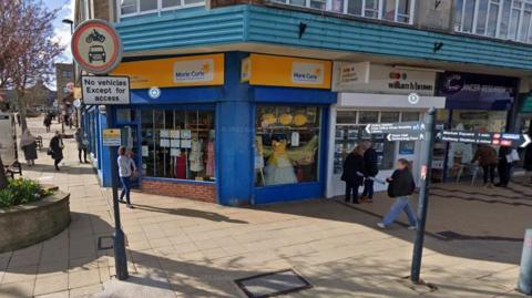 Marie Curie charity shop in Shipley