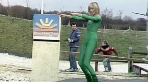 Green Goddess Diana Moran shows exercises for the shoulders