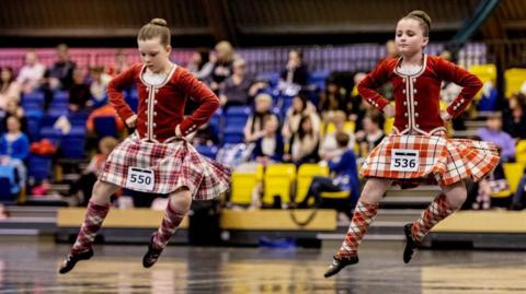 Highland dancing