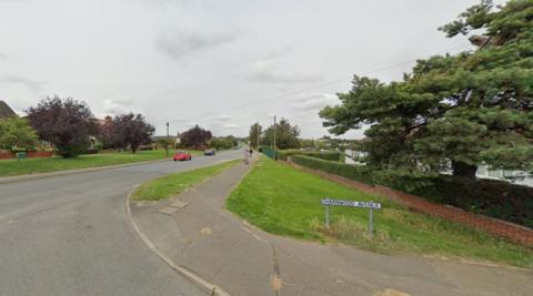 Booth Lane South at its junction with Charnwood Avenue