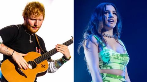 Ed Sheeran and Mabel