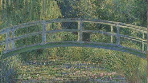 The Water-Lily Pond by Monet 1899