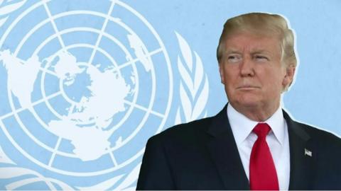 US President Donald Trump is to make his debut at the UN General Assembly on Tuesday