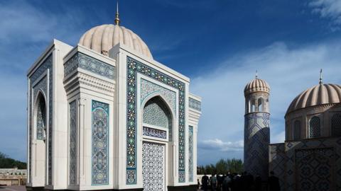 A shrine in Uzbekistan