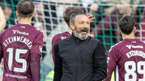 Derek McInnes of Hearts