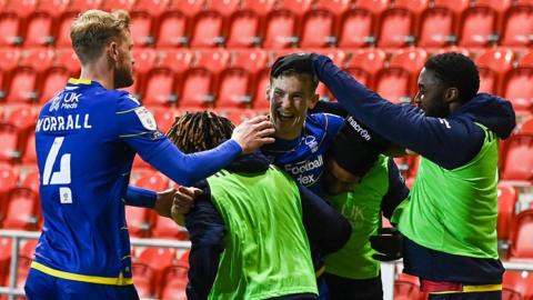 Nottingham Forest celebrate