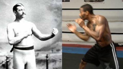 Reggie Barnett Jr punched brick walls to train for the first sanctioned fist fight in 130 years.