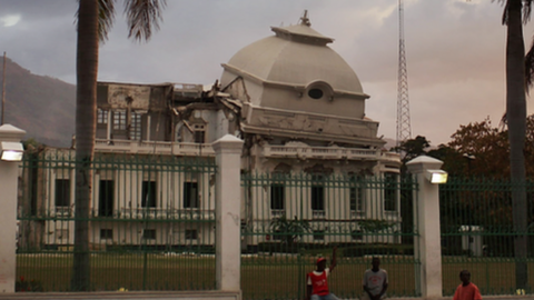 Destroyed National Palace in Port-au-Prince, Haiti. Photo: March 2012