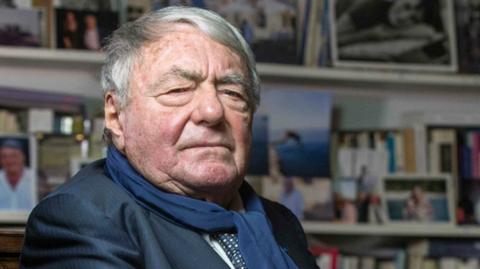 Claude Lanzmann in Paris on February 11, 2016