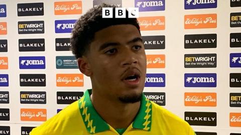 Norwich City's Lucien Mahovo