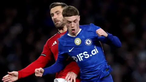 Luke Shaw and Cole Palmer