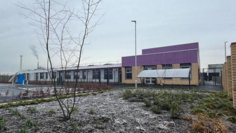 A general view of the would-be Waterside Primary School