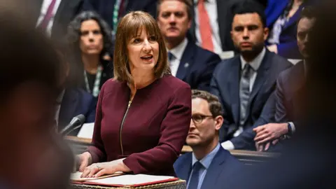 Rachel Reeves delivers the Spring statement in the House of Commons on Wednesday