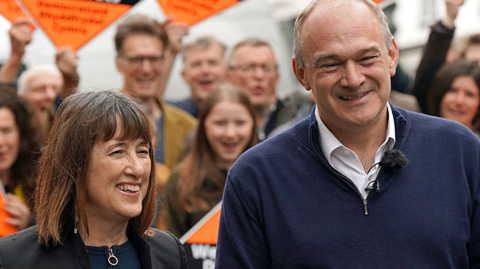 Jane Dodds and Sir Ed Davey