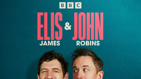 Elis and John podcast branding