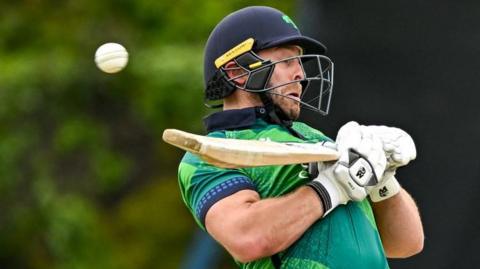 Ross Adair in action against Pakistan at Clontarf last May