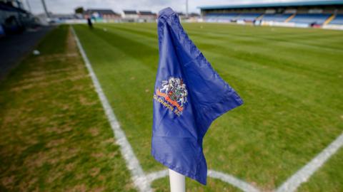 A view of Mourneview Park 