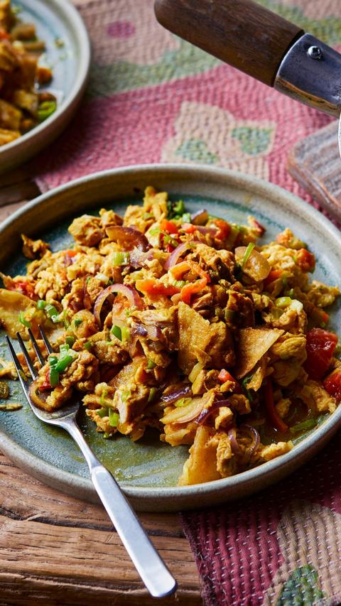 Chicken kothu roti