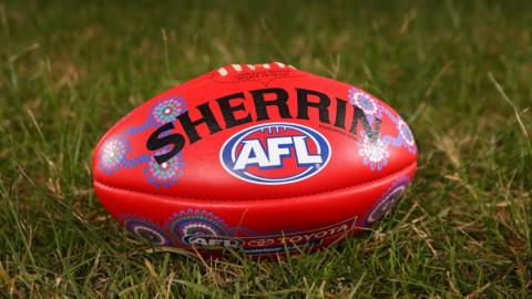 An Australian Rules football