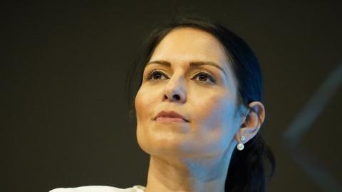 Priti Patel pictured on 17 May 2022
