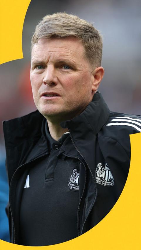 Newcastle United's former manager Eddie Howe
