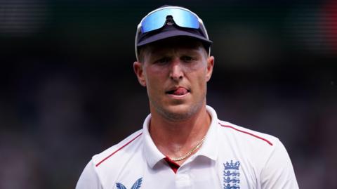 England bowler Brydon Carse