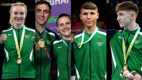 NI's five boxing gold medal winners