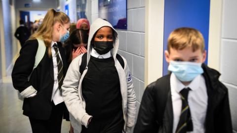 school pupils at Springburn Academy