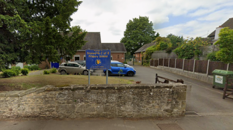 The exterior of Diseworth Primary school