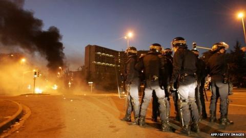 Police in Toulouse