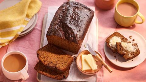 Stout and ginger loaf cake
