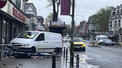 Narborough Road Leicester crash