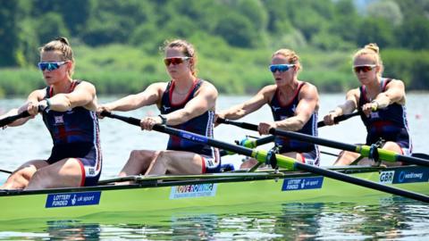 Heidi Long, Helen Glover, Samantha Redgrave, Rebecca Shorten