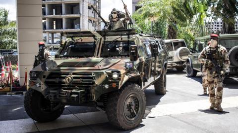 Guinean special forces in Conakry