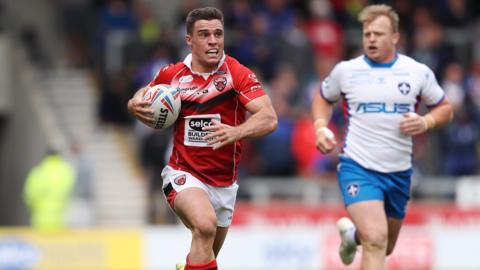 Brodie Croft of Salford Red Devils